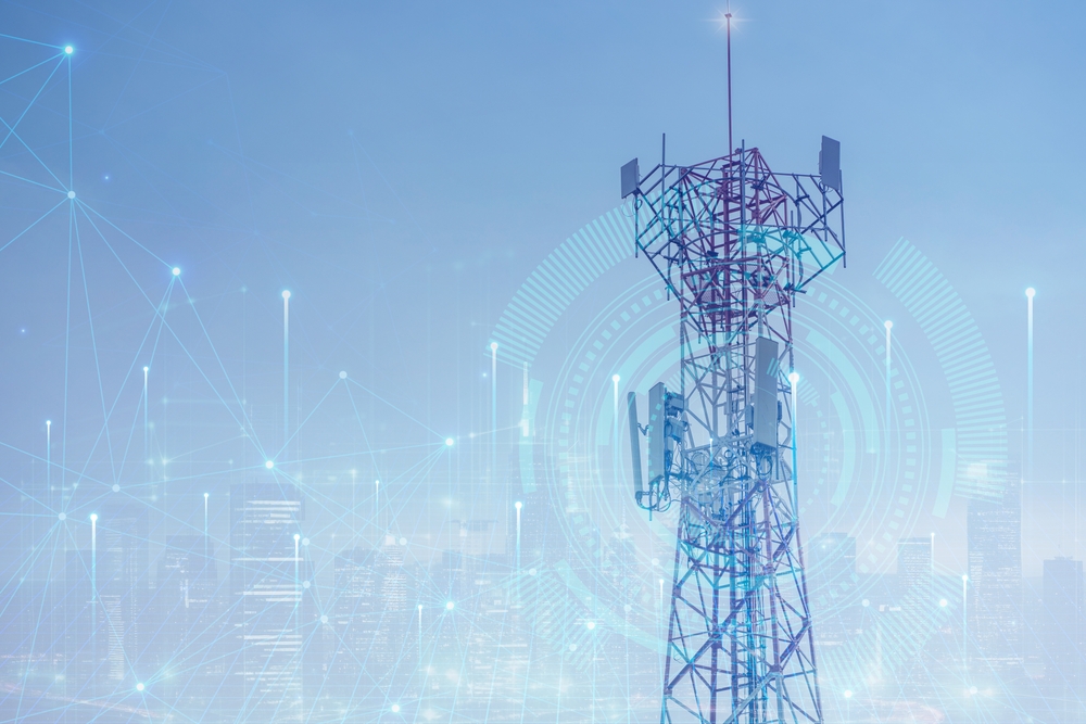 Telecommunication,Tower,Or,Mobile,Phone,Tower,With,5g,Cellular,Network Matthew Wolf Switzerland